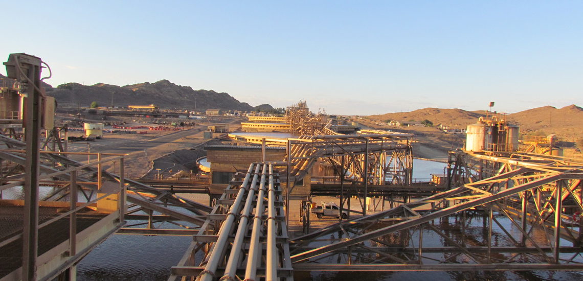 Copper tailings high rate thickeners in Chile